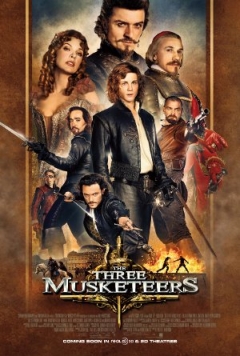 Filmposter van de film The Three Musketeers (2011)