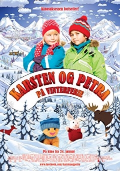 Filmposter van de film Karsten og Petra på vinterferie (2014)